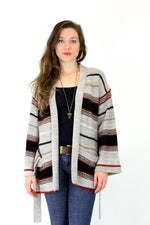 vintage striped cardigan