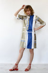 Catherine Ogust Graphic Olive Dress