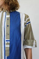 Catherine Ogust Graphic Olive Dress