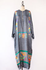 Silk Fish Batik Caftan OS