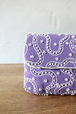 Beaded Lavender Magid Clutch