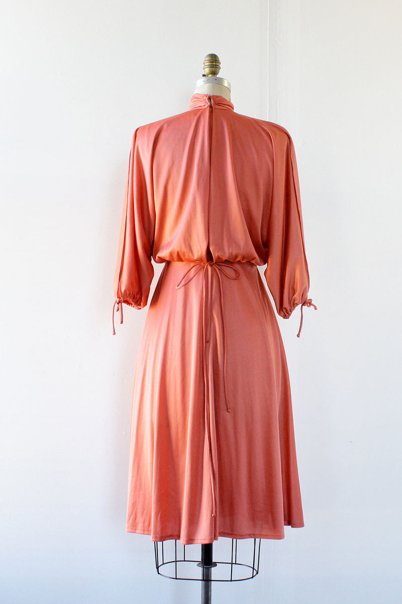 Rose Pink Slit Sleeve Dress XS/S