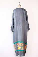 Silk Fish Batik Caftan OS