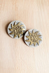 Sun Goddess Stud Earrings