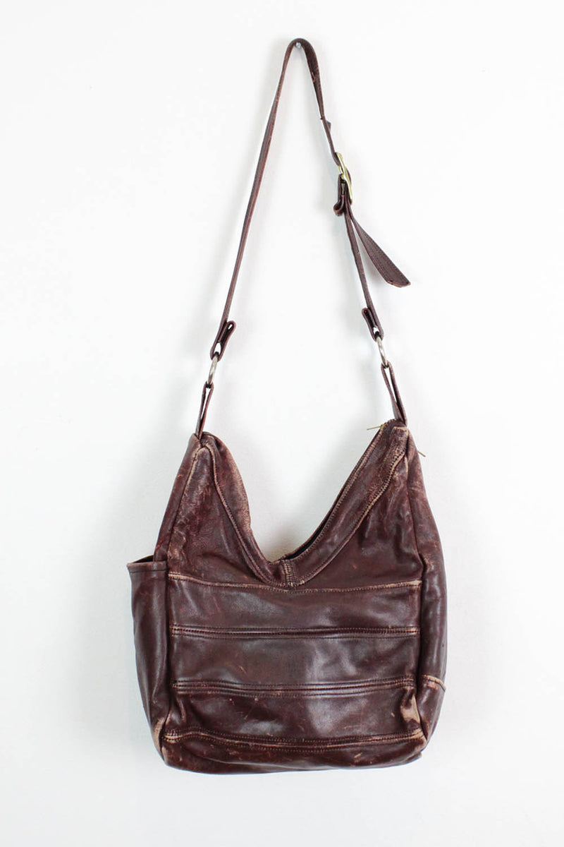 70s leather bag