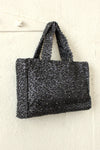 Y2K Gunmetal Beaded Purse