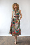 Birds of Paradise Belted Dress L/XL