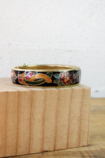 Enameled Cockatoo Bangle