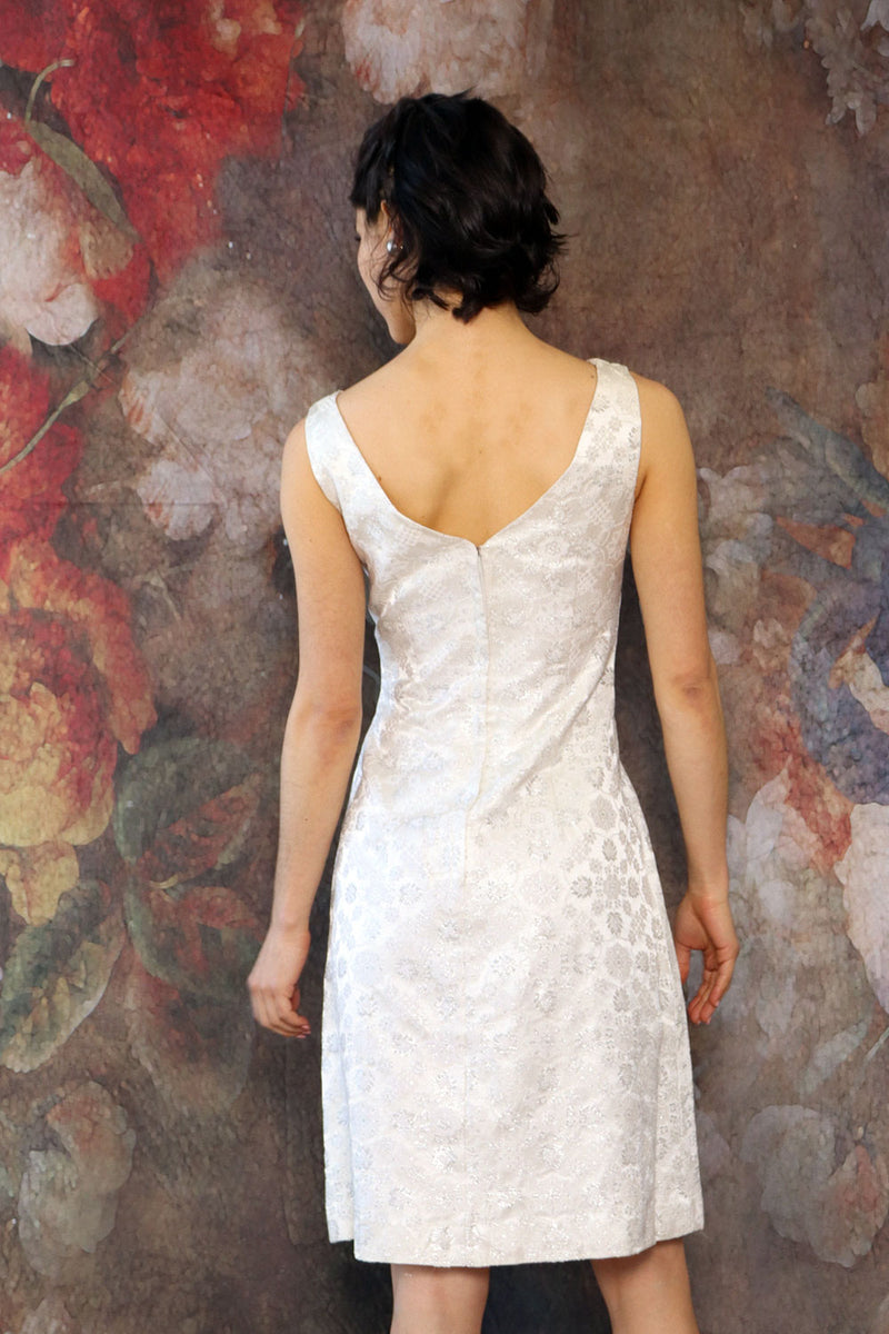 Silver Snow Brocade Ensemble S