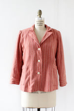 Pink Pinstripe Blazer M