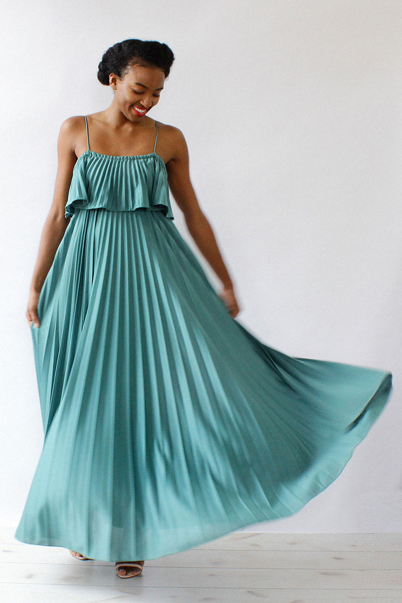 Infinity Pleated Maxi M