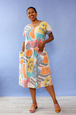 Fruit Salad Pocket Dress M/L
