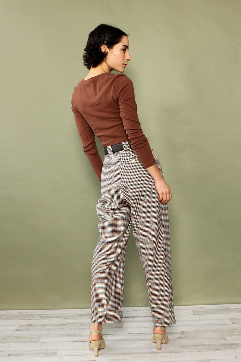 Sant' Angelo Tweed Slacks S