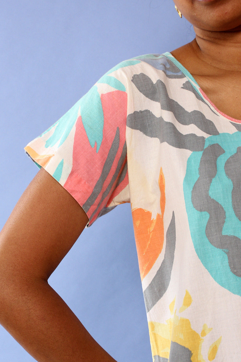 Fruit Salad Pocket Dress M/L