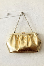 Gold Foil Pouch Purse