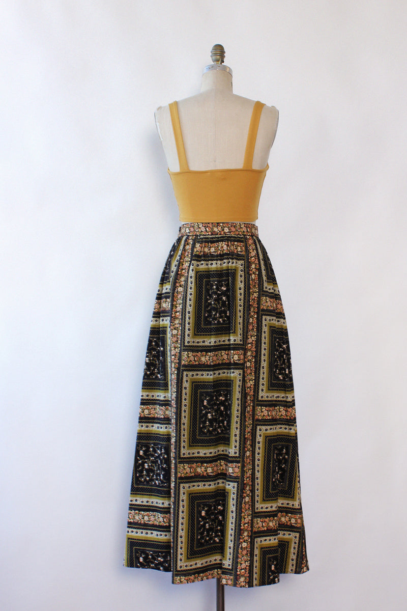 Homegrown Folk Floral Maxi S/M