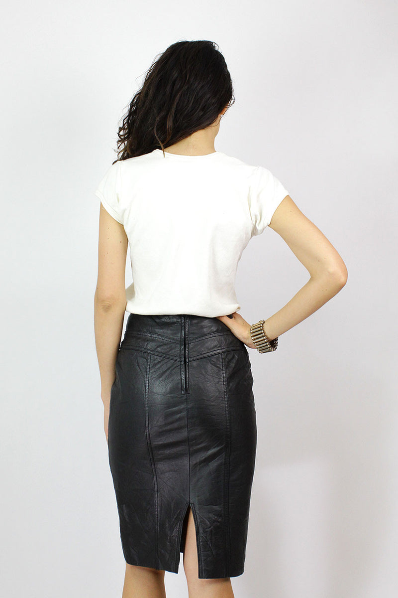 Koucla High Waist Leather-Look Mini Skirt with Belt - Mini skirt s Koucla High Waist Leather-Look Mini Skirt with Belt - Mini skirt s