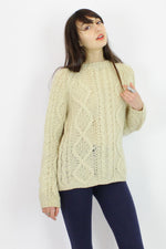 SALE... Fisherman Sweater M