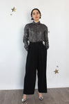 Sonia Rykiel Wide Leg Dress Pants M