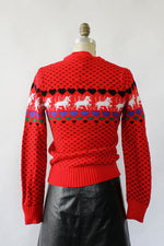 Unicorn X Heart Sweater XS/S