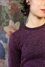 Purple Lurex Sweater XS/S
