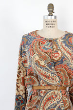 Patterned Silk Tunic Duster