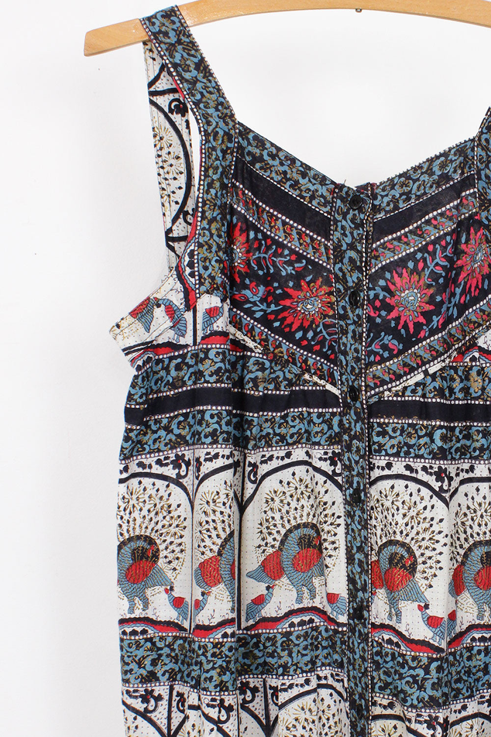 Peacock Palace Dress M/L