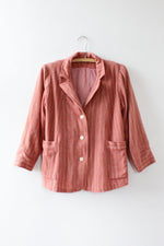Pink Pinstripe Blazer M