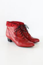 Madonna Cutout Ankle Boots 6 1/2