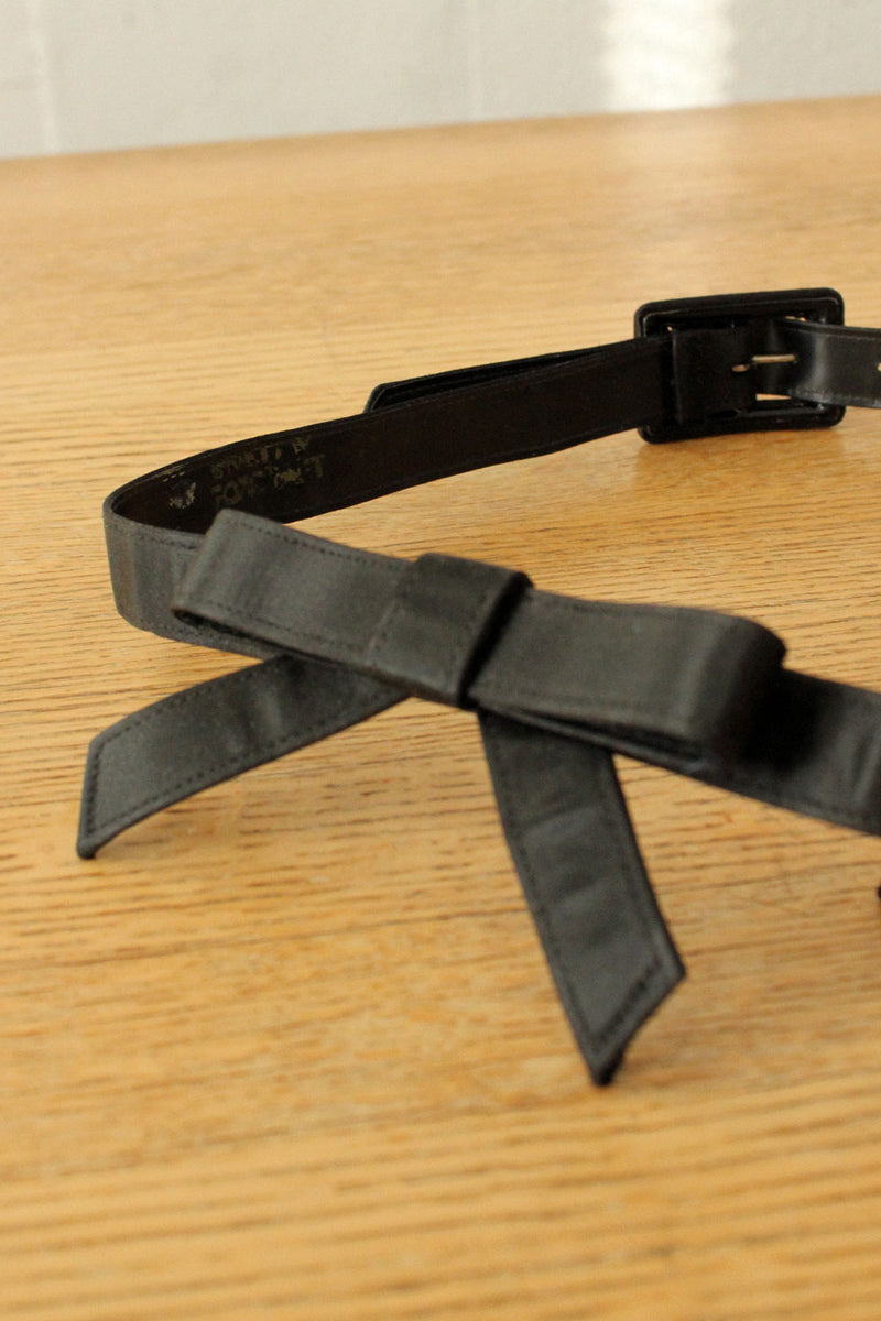 Satin Double Bow Belt XS/S