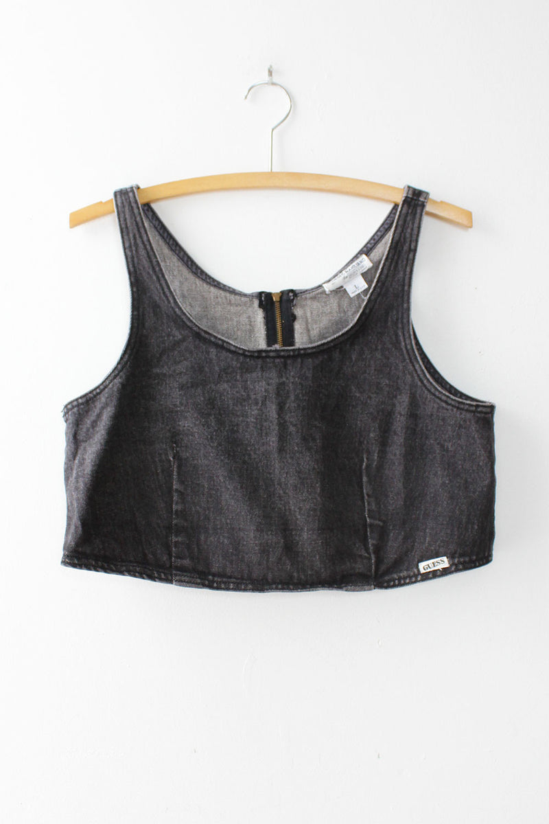 Guess Denim Crop Top M/L