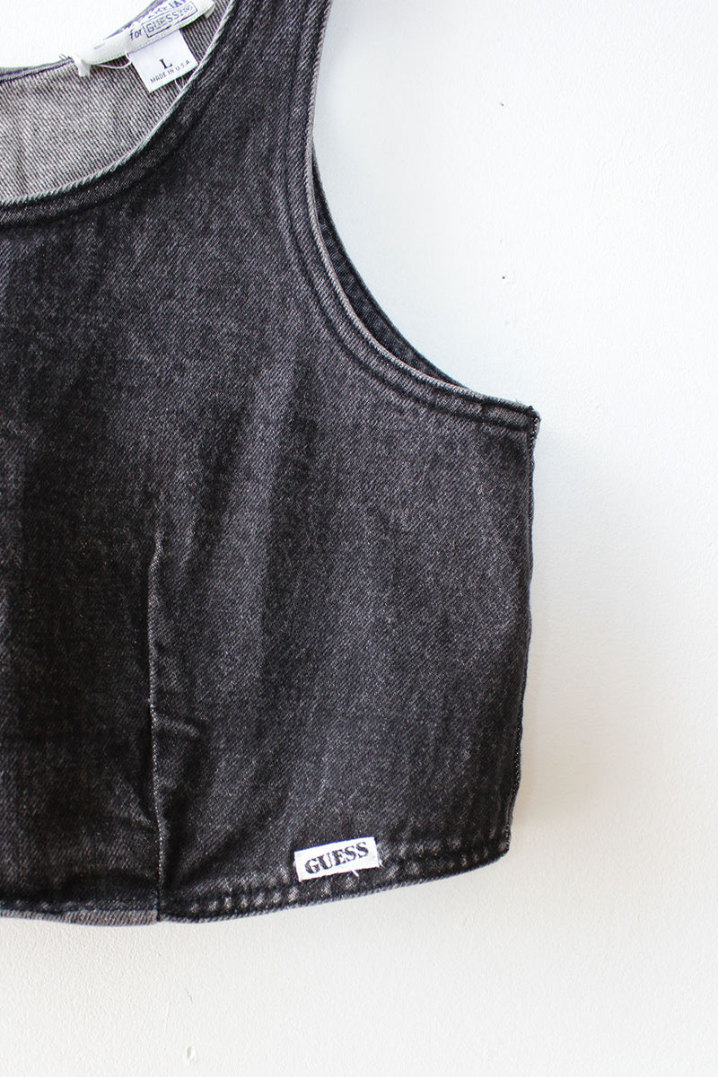 Guess Denim Crop Top M/L