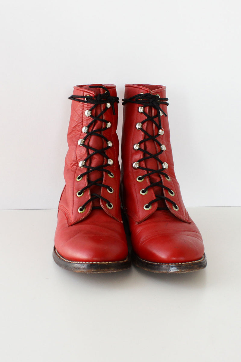 Scarlet Roper Boots 8 1/2