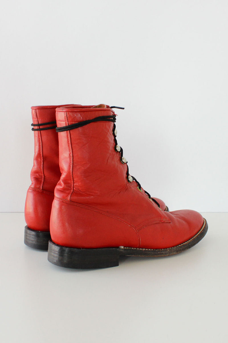 Scarlet Roper Boots 8 1/2