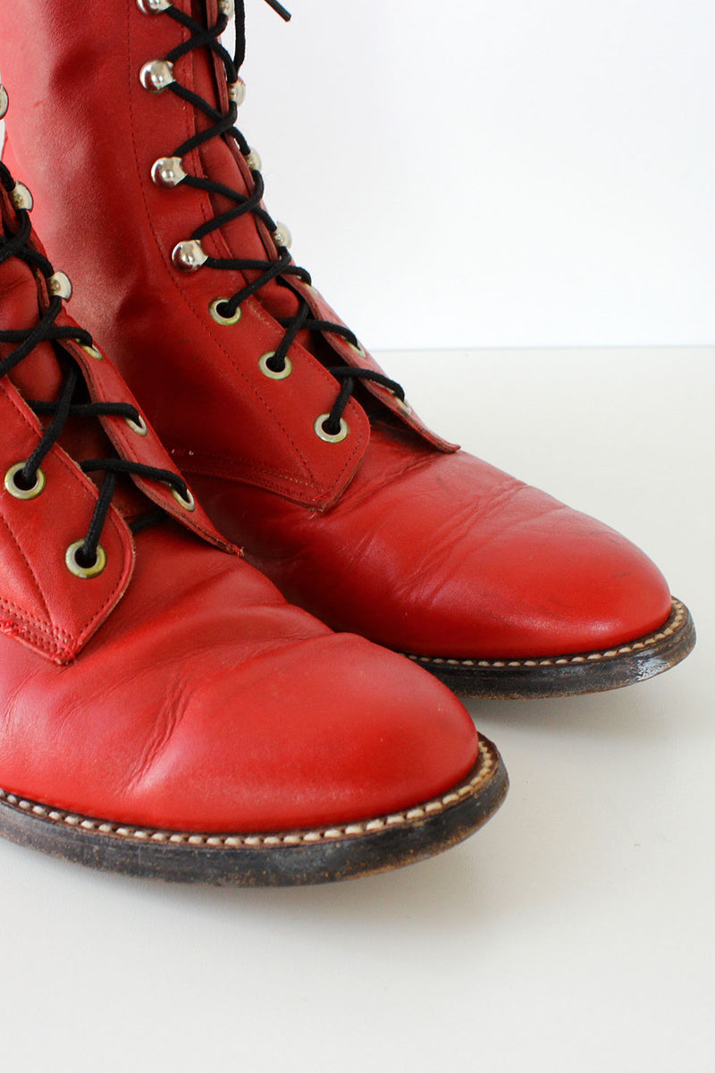 Scarlet Roper Boots 8 1/2