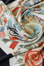 DKNY 1993 NYC Silk Scarf