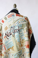 DKNY 1993 NYC Silk Scarf