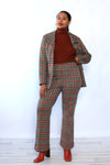 Crimson & Clover Plaid Suit M/L