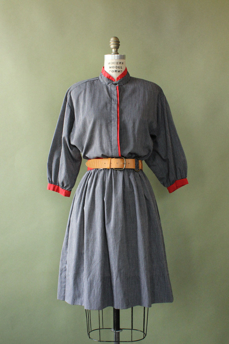 Seret Pinstripe Dress S/M