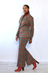 Crimson & Clover Plaid Suit M/L