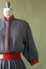 Seret Pinstripe Dress S/M