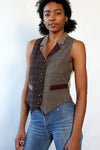 Tweed Collage Vest M