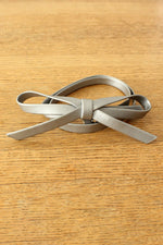 Pewter Gift Bow Belt XS/S