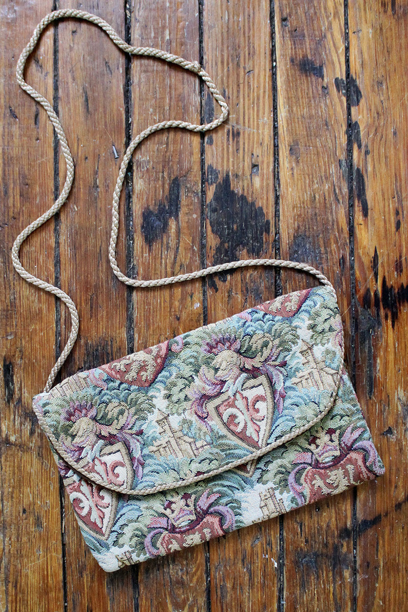 Castle Tapestry Satchel