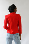 Cherry Boxy Blazer S/M