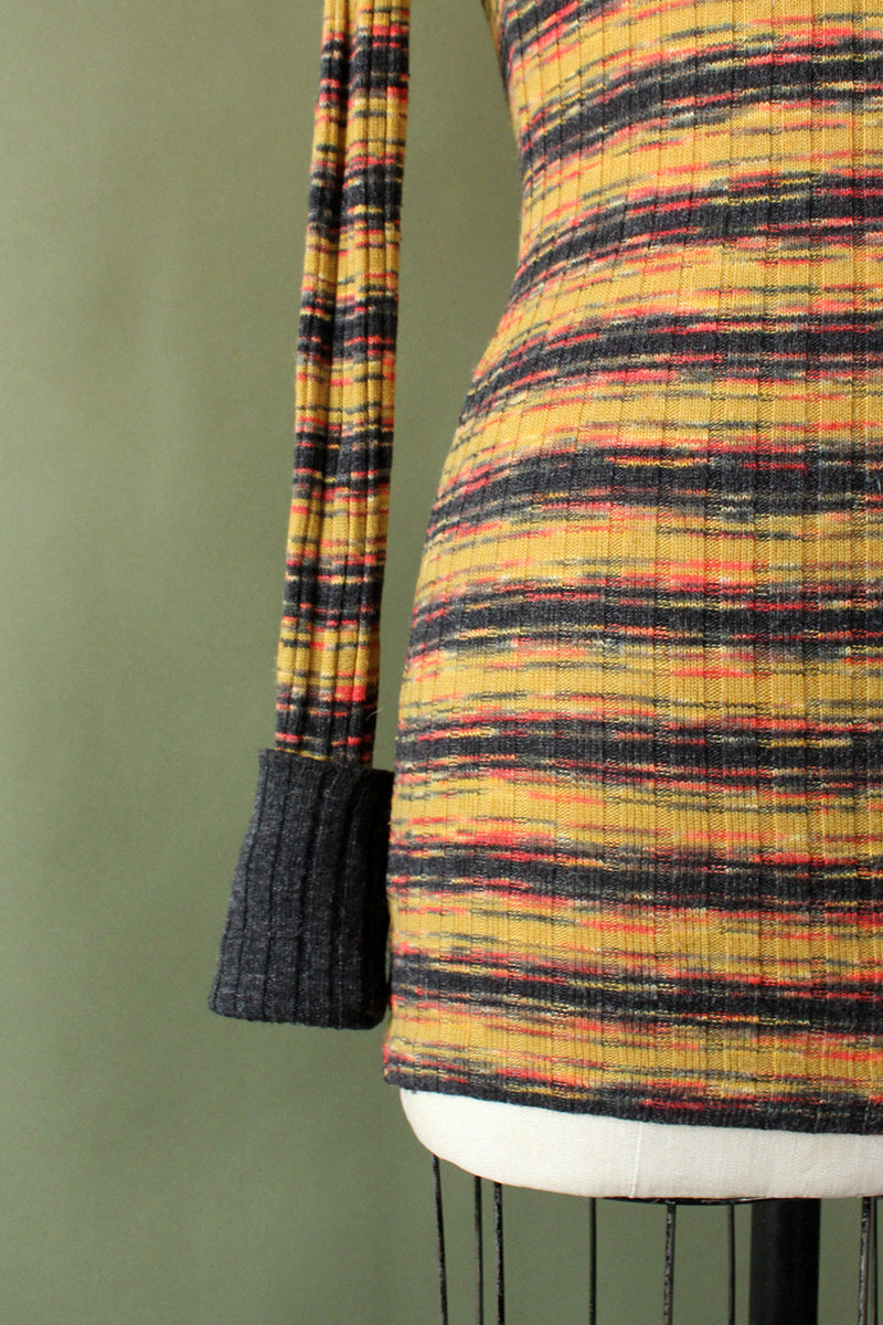 Space Dye Tunic Sweater XS/S