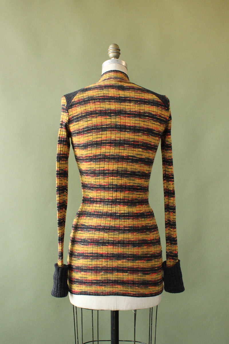 Space Dye Tunic Sweater XS/S