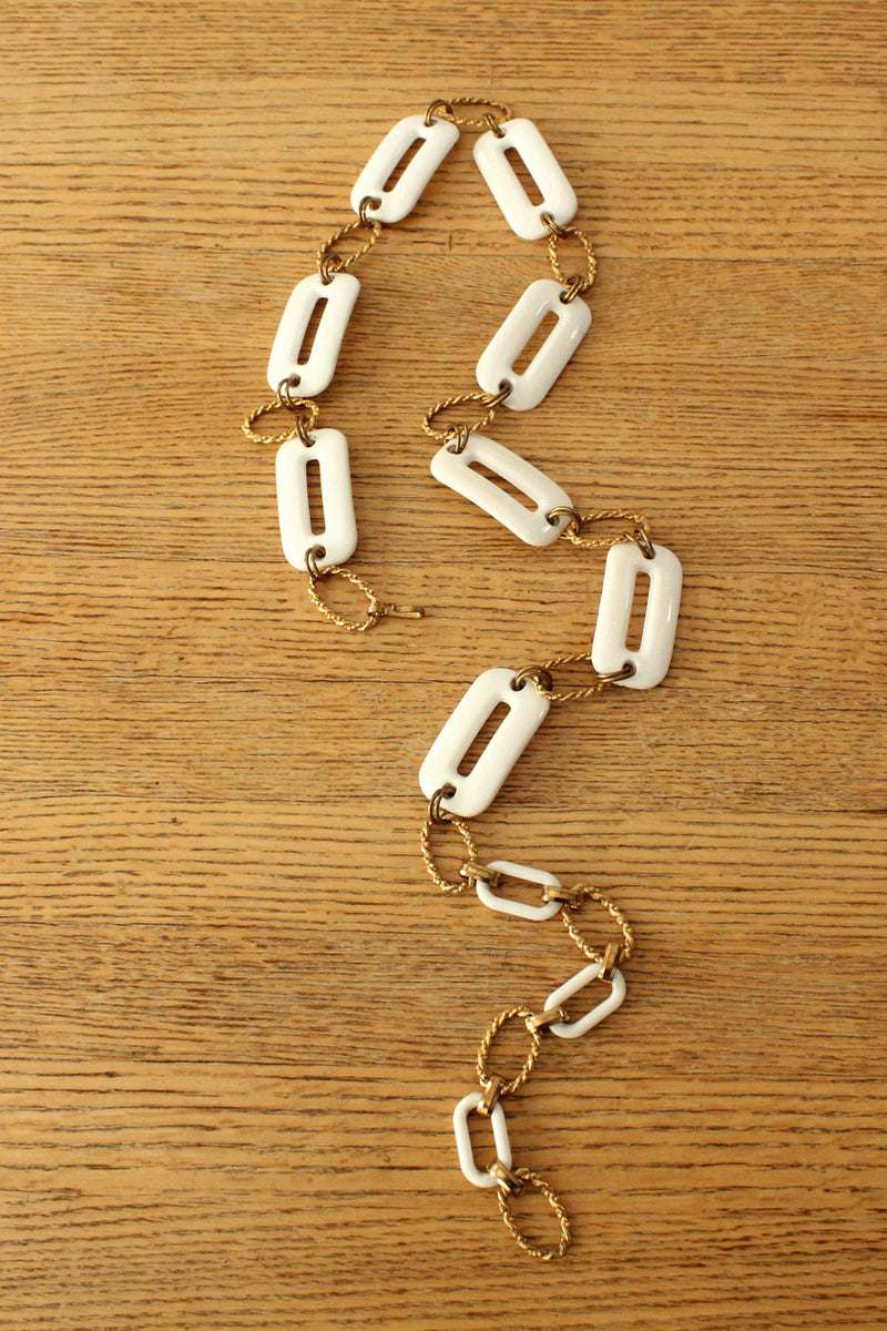 Mod Rectangle Chain Belt XS-L