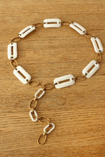 Mod Rectangle Chain Belt XS-L