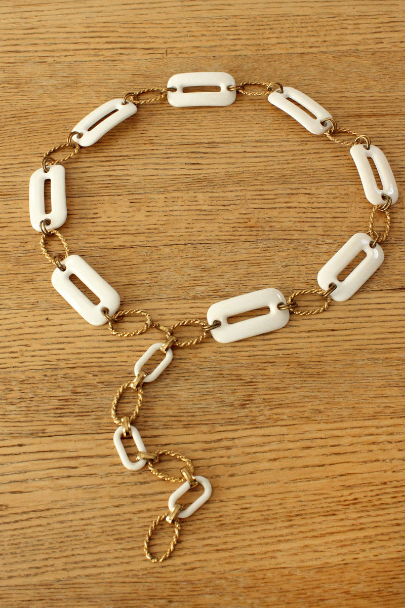 Mod Rectangle Chain Belt XS-L